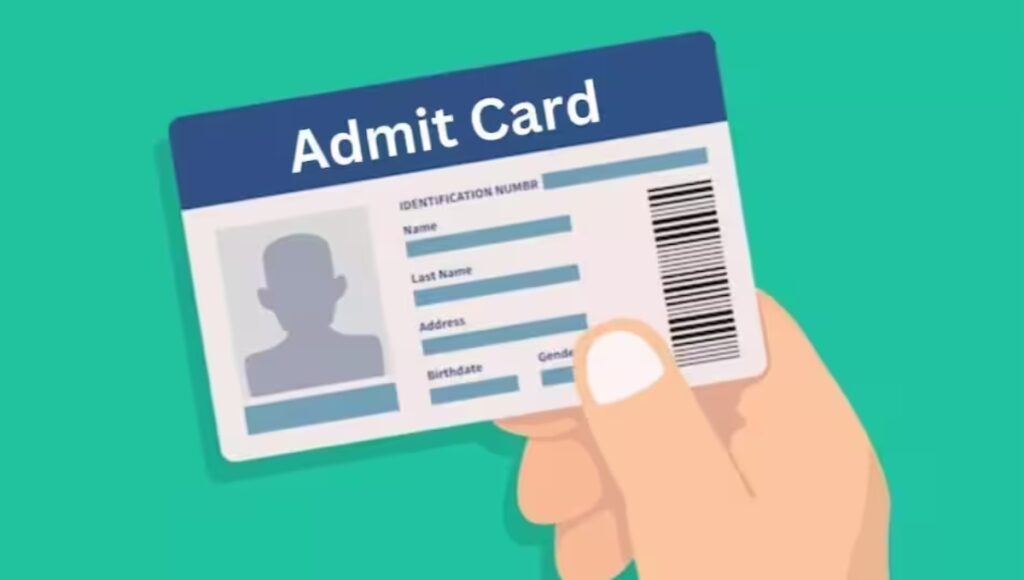 JEE Advanced Admit Card