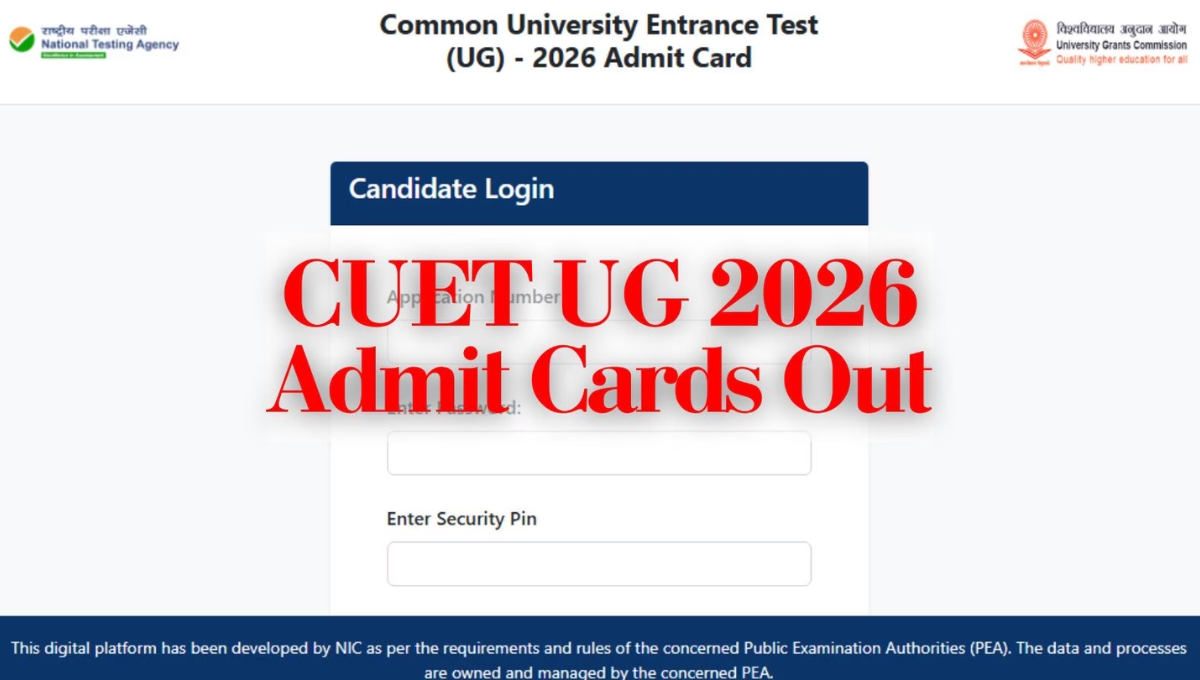 CUET UG Admit Card
