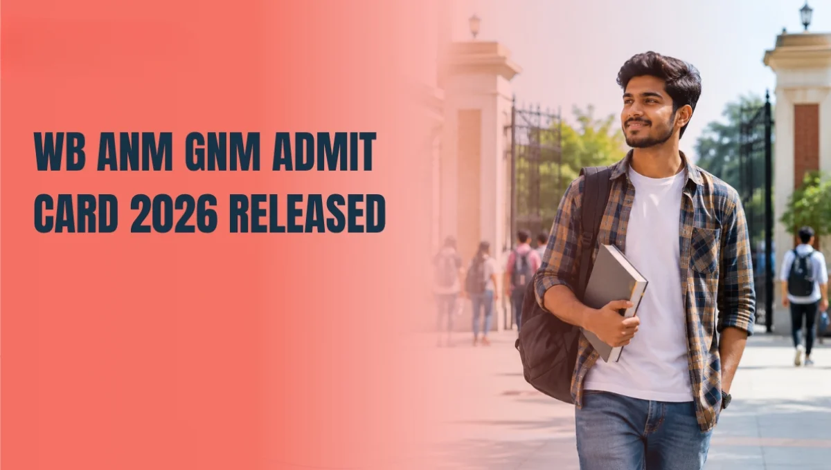 WB ANM GNM Admit Card