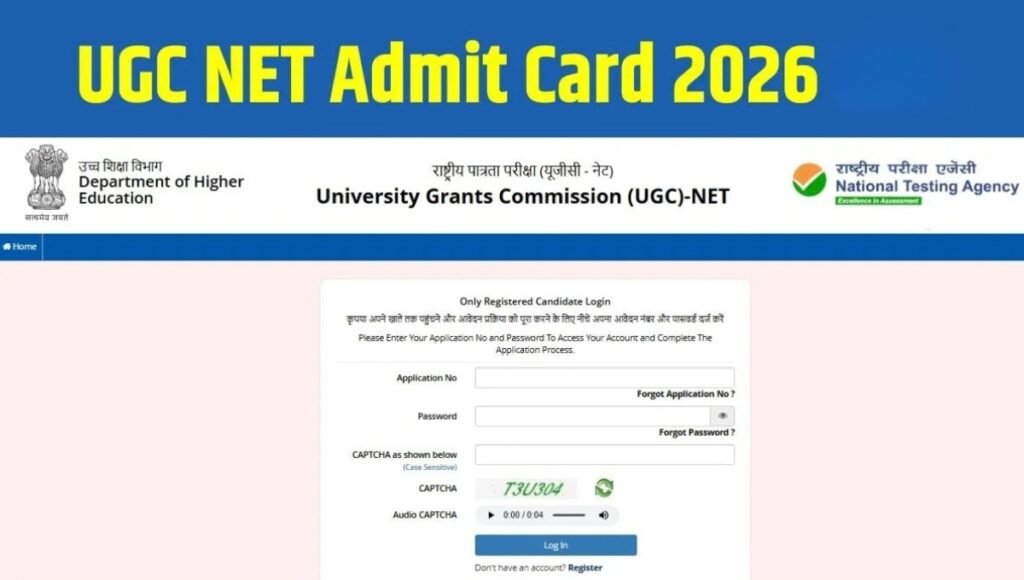 UGC NET Admit Card