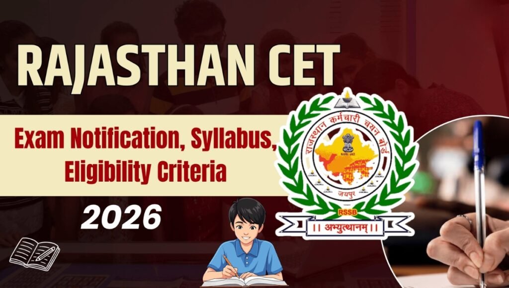 Rajasthan CET